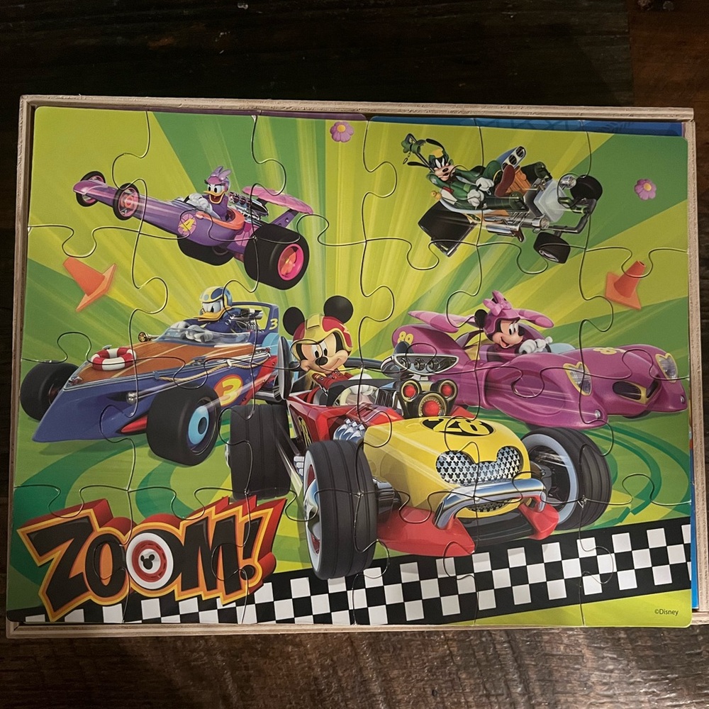 2 for $20 - 5-in-one wooden puzzle - Mickey